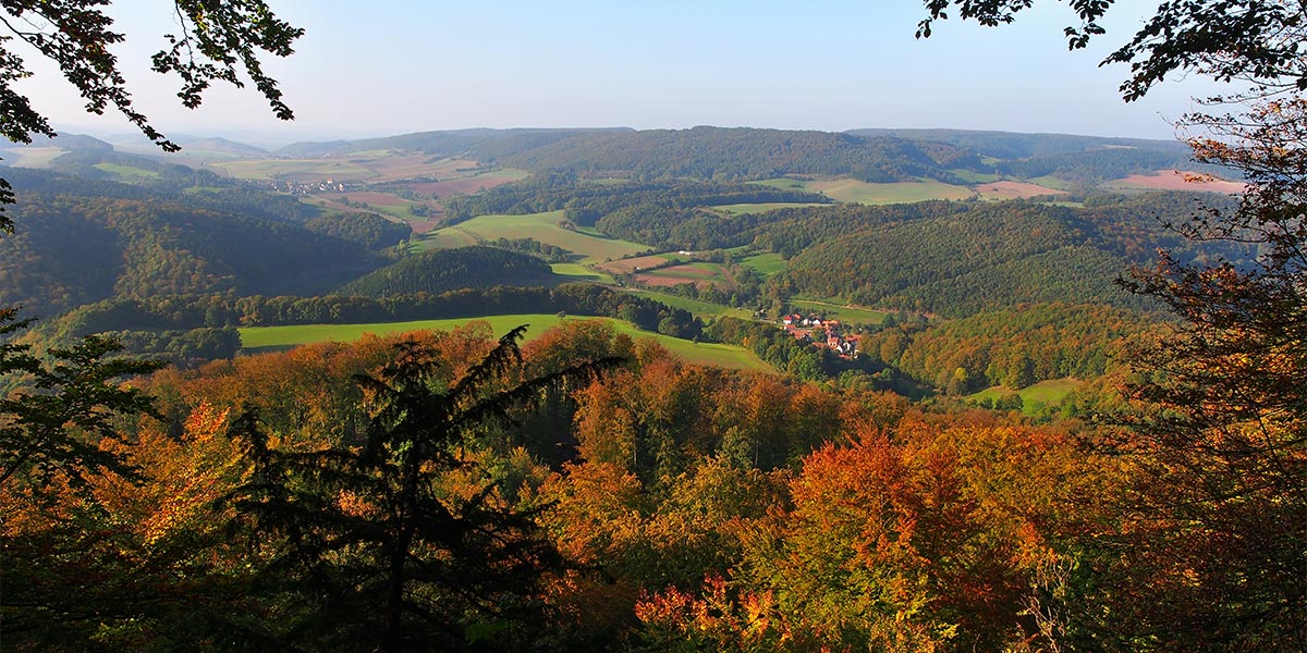 Blick vom Vatteröder Stein auf Vatterode (Foto: Andreas Kuhrt)